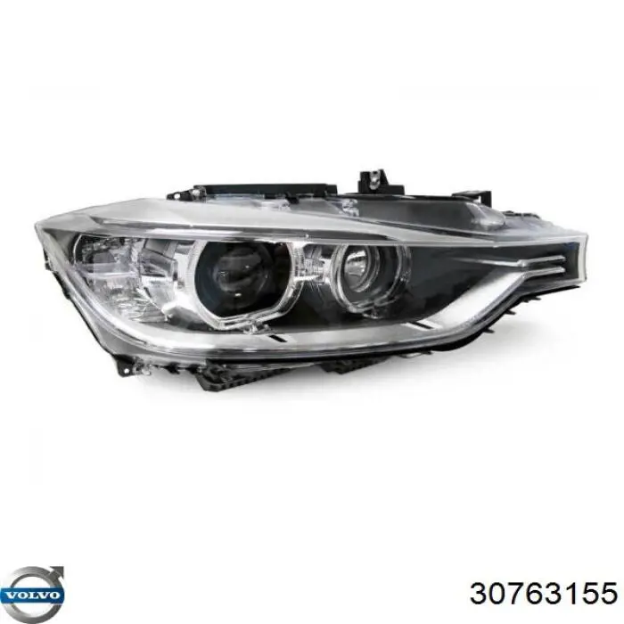 30763155 Volvo Consola (adaptador) de fixação das luzes dianteiras