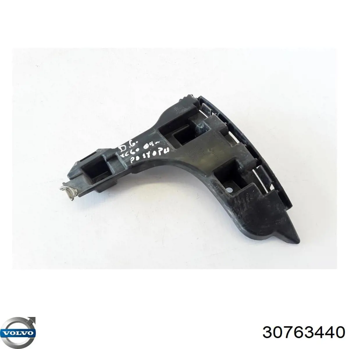 30763440 Volvo Consola esquerda do pára-choque traseiro externo