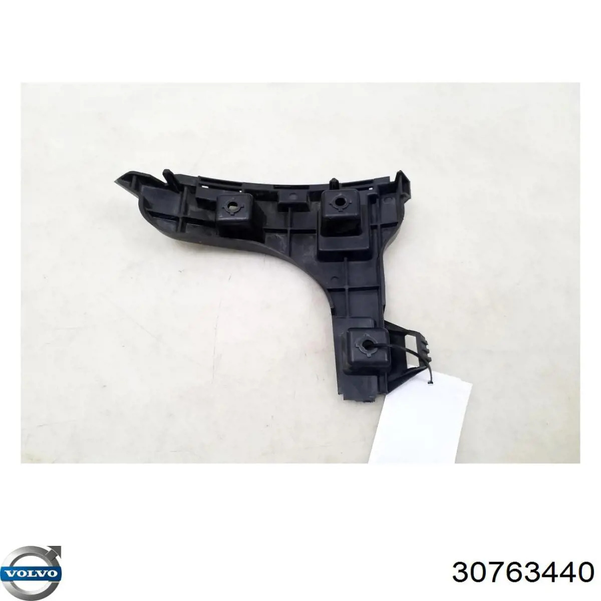 Consola esquerda do pára-choque traseiro externo 30763440 Volvo