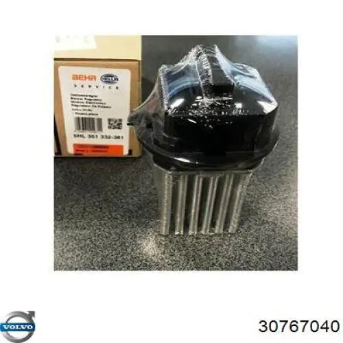 Resistor (resistência) de ventilador de forno (de aquecedor de salão) Volvo 30767040 preço, a partir de 81,86 USD