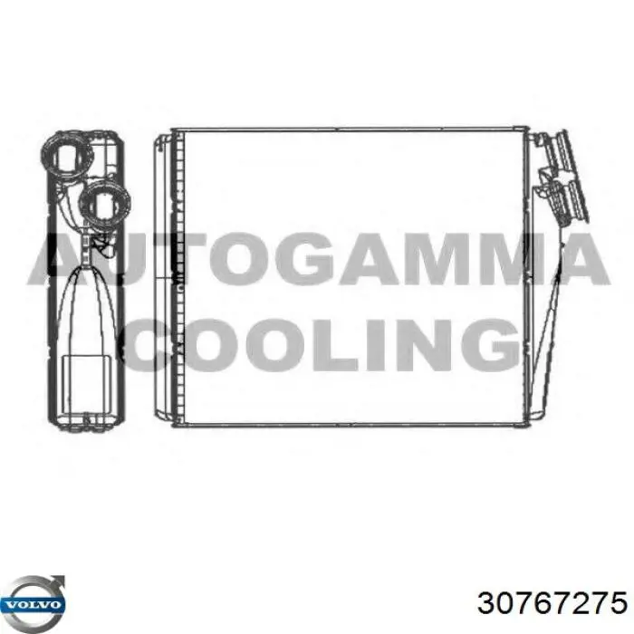 30767275 Volvo Radiador de forno (de aquecedor)