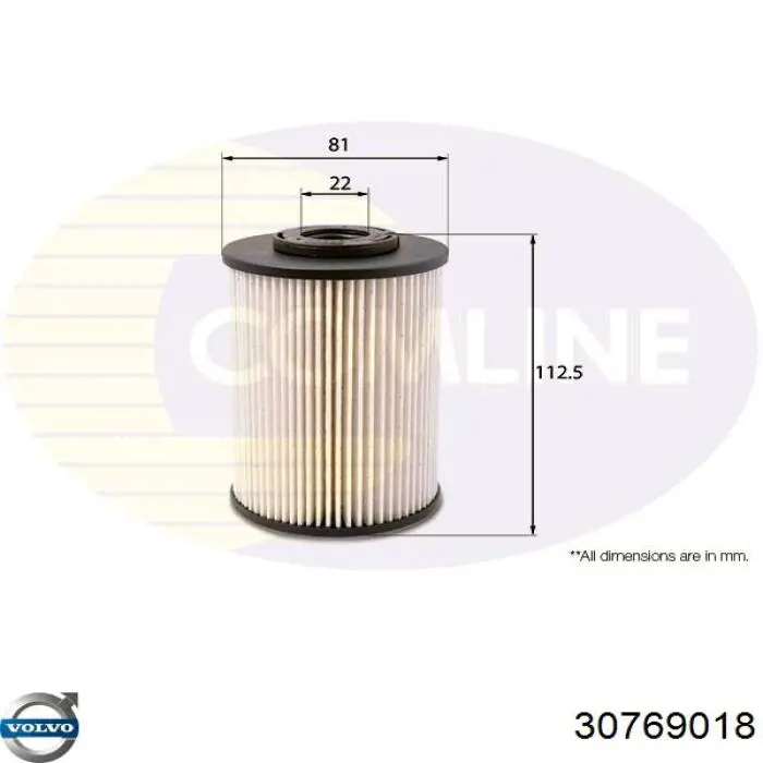 Rolha/tampão de filtro de combustível Volvo 30769018 preço, a partir de 17,97 USD