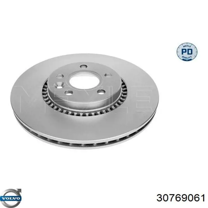 30769061 Volvo Disco do freio dianteiro