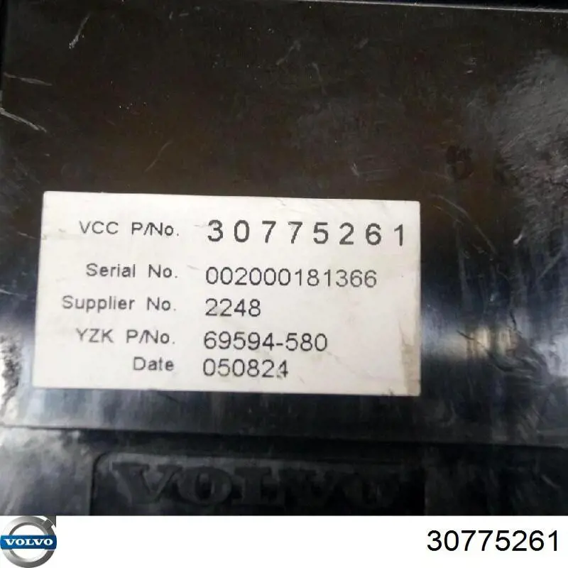  Mostrador multifuncional Volvo S40 II sedan (MS) (2004 - 2012) II