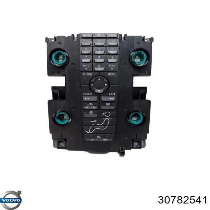 Unidade de controlo dos modos de aquecimento/condicionamento Volvo 30782541 preço, a partir de 129,62 USD