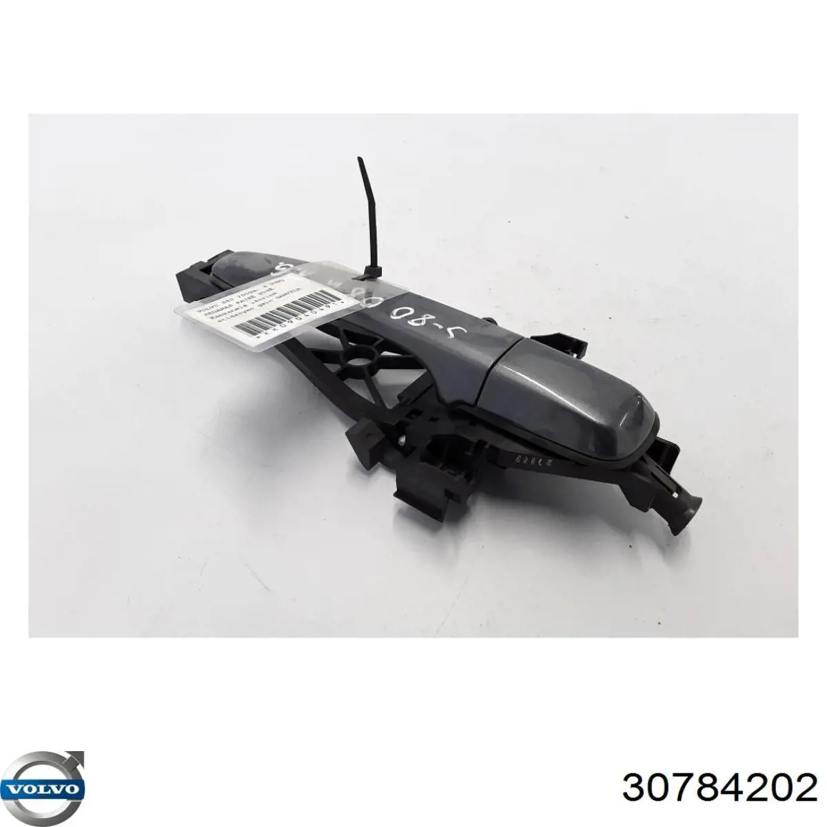 30784202 Volvo Suporte de maçaneta externa da porta traseira esquerda