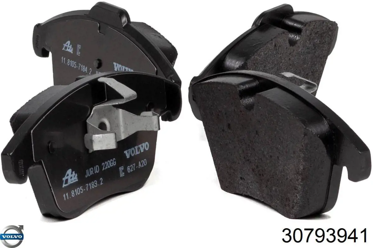 Sapatas do freio dianteiras de disco Volvo 30793941 preço, a partir de 36,39 USD