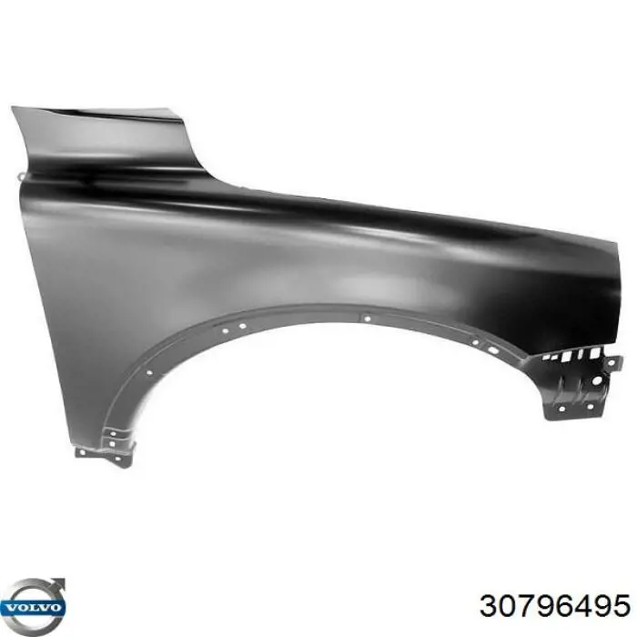 30796495 Volvo Pára-lama dianteiro direito