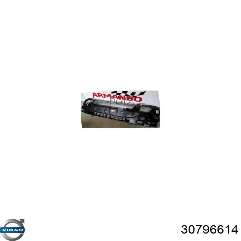 30796614 Volvo Reforçador do pára-choque dianteiro