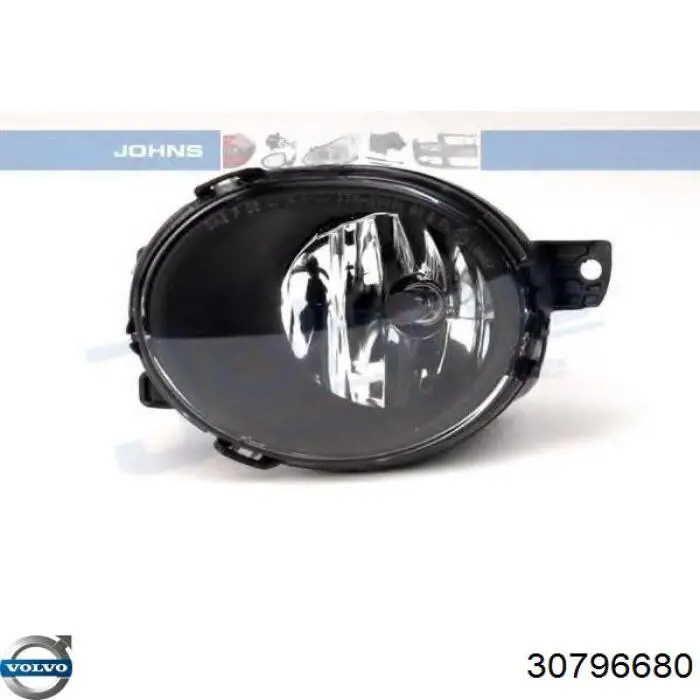 Luzes de nevoeiro esquerdas Volvo 30796680 preço, a partir de 69,81 USD