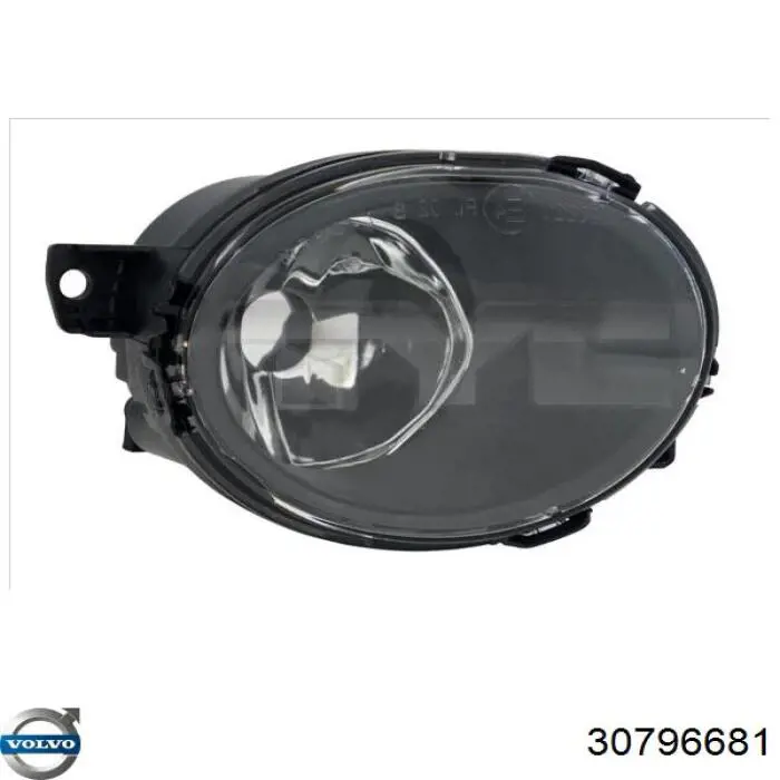 30796681 Volvo Luzes de nevoeiro direitas