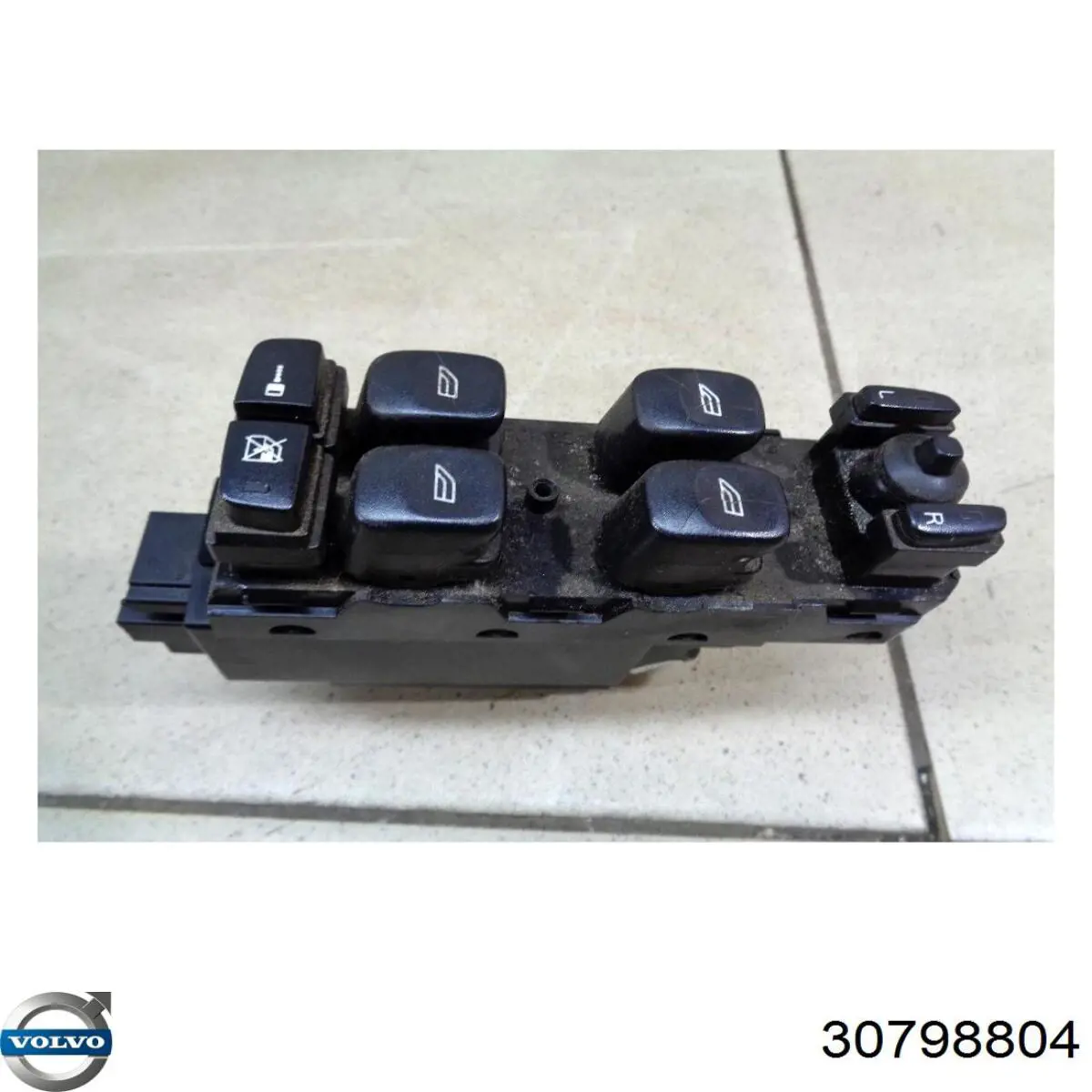 Unidade de botões dianteira esquerda de controlo de elevador de vidro Volvo 30798804 preço, a partir de 73,21 USD