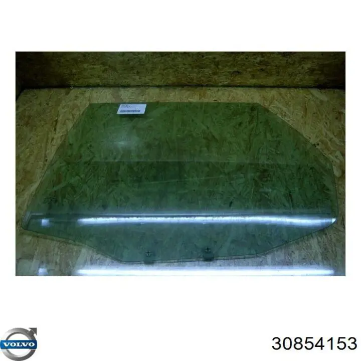30854153 Volvo Vidro da porta traseira esquerda