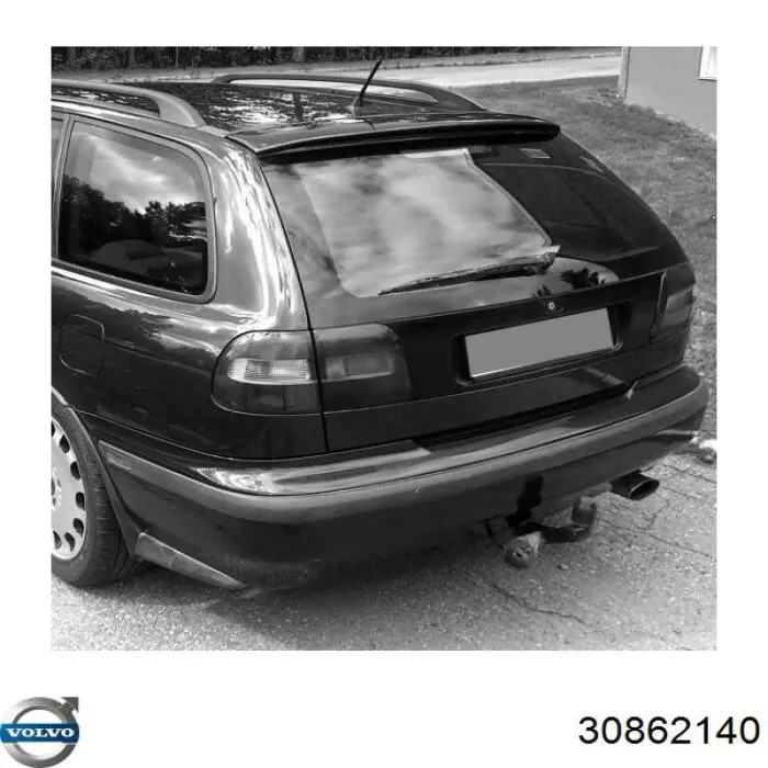 30882952 Volvo Pára-choque traseiro