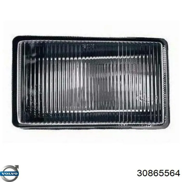 Luzes de nevoeiro esquerdas 30865564 Volvo