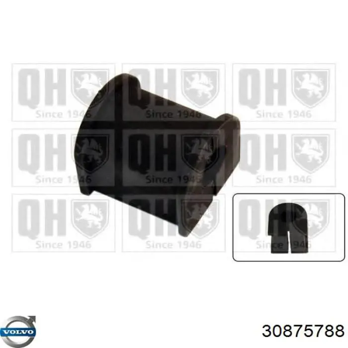 Bucha de estabilizador traseiro Volvo 30875788 preço, a partir de 2,34 USD