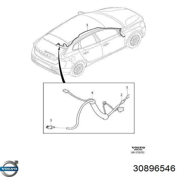 Válvula de retenção de fluido para lavador de pára-brisas Volvo 30896546 preço, a partir de 7,86 USD
