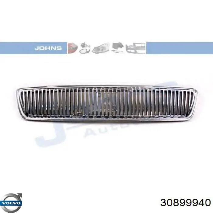 Grelha do radiador Volvo 30899940 preço, a partir de 91,42 USD