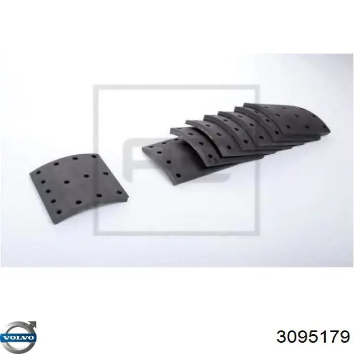 Compre 21534385 Volvo Placa sobreposta do freio traseira (TRUCK)