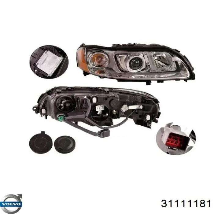 Luz direita Volvo 30698571 preço, a partir de 913,41 USD