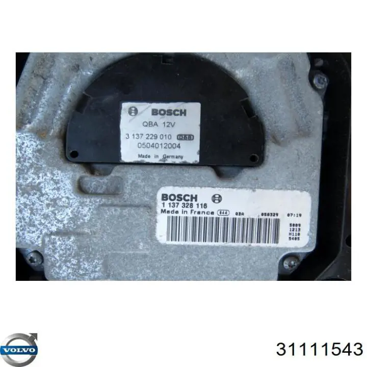 Ventilador elétrico de esfriamento montado (motor + roda de aletas) Volvo 31111543 preço, a partir de 157,72 USD