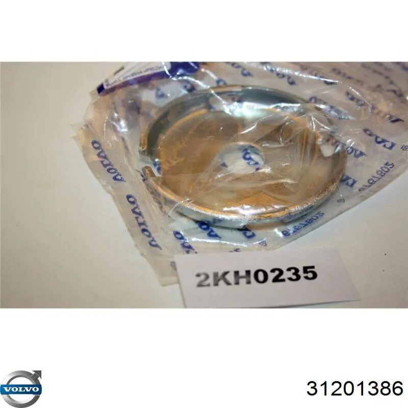 31201386 Volvo Arruela de bucha da haste de amortecedor dianteiro
