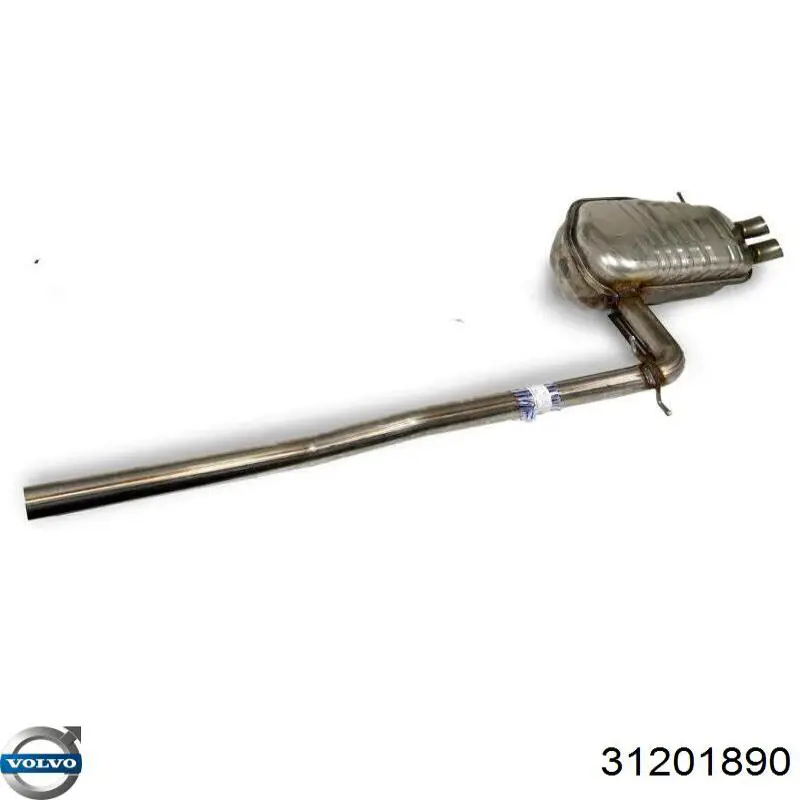 31201890 Volvo Silenciador, parte traseira