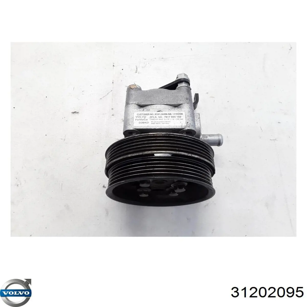 Bomba da Direção hidrâulica assistida Volvo 31202095 preço, a partir de 95,34 USD