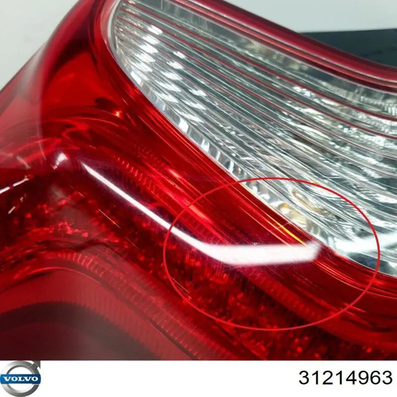 Lanterna traseira esquerda Volvo 31214963 preço, a partir de 303,06 USD