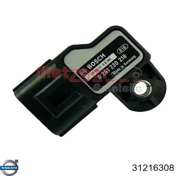 31216308 Volvo Sensor de pressão no coletor de admissão, MAP