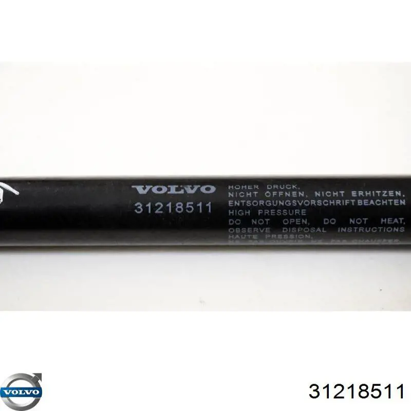 Amortecedor de tampa de porta-malas (de 3ª/5ª porta traseira) Volvo 31218511 preço, a partir de 20,48 USD