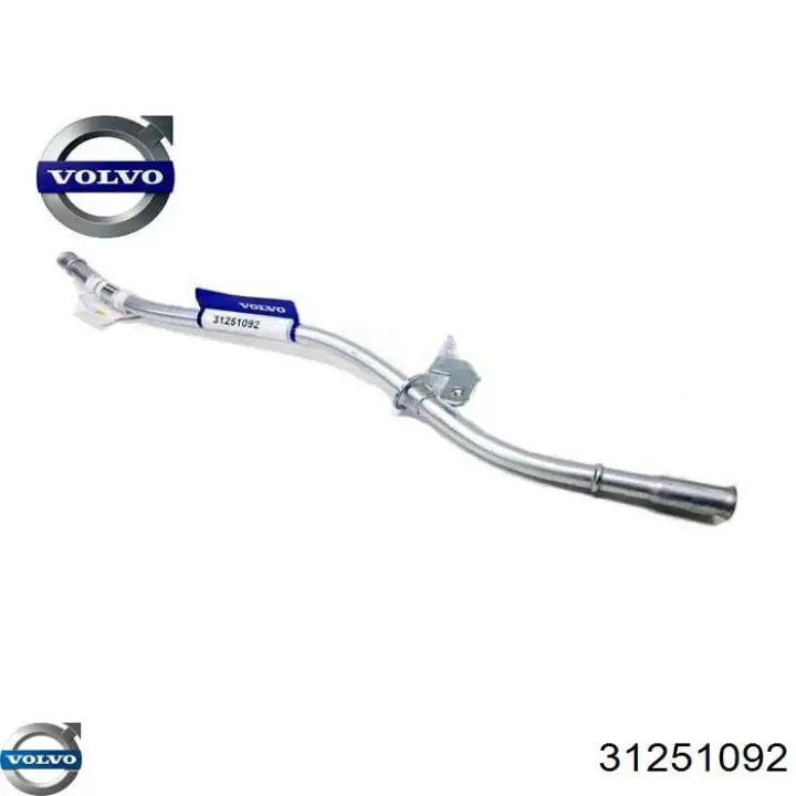 31251092 Volvo Guia de sonda indicador do nível de óleo no motor