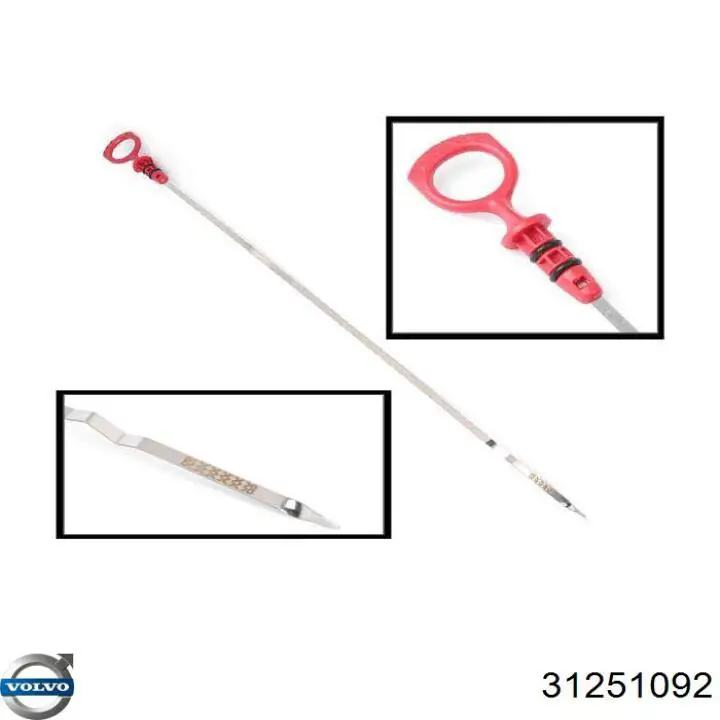 Guia de sonda indicador do nível de óleo no motor Volvo 31251092 preço, a partir de 29,74 USD