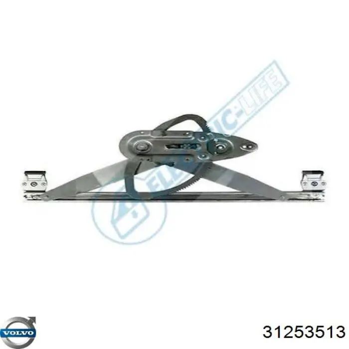Mecanismo de acionamento de vidro da porta dianteira esquerda Volvo 31253513 preço, a partir de 68,10 USD