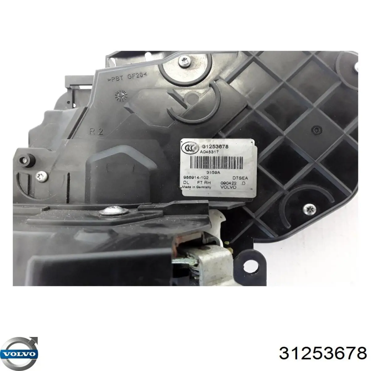 30753688 Volvo Fecho da porta dianteira direita