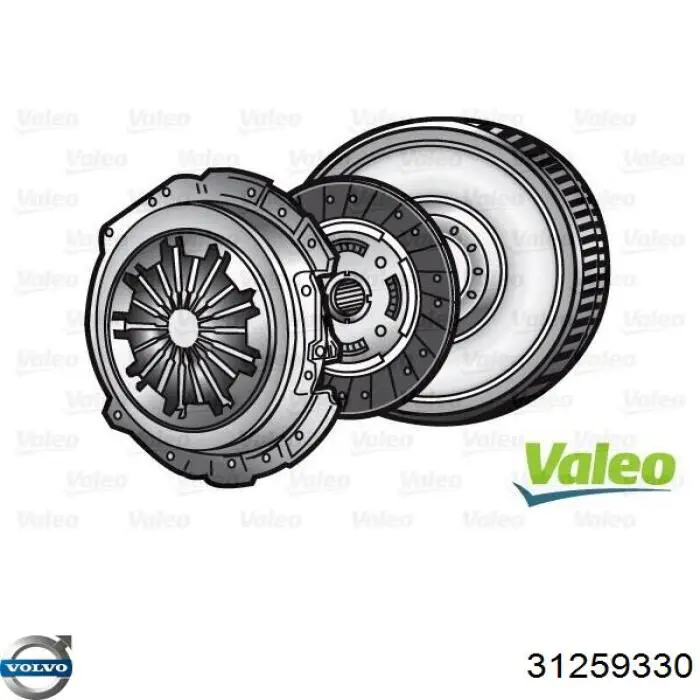 Compre 31259330 Volvo Volante de motor