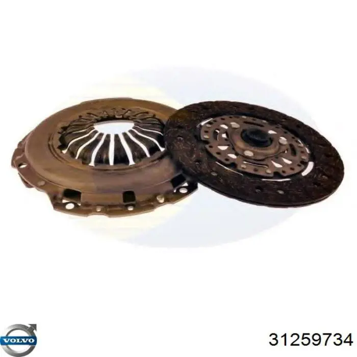 31259734 Volvo Kit de embraiagem (3 peças)