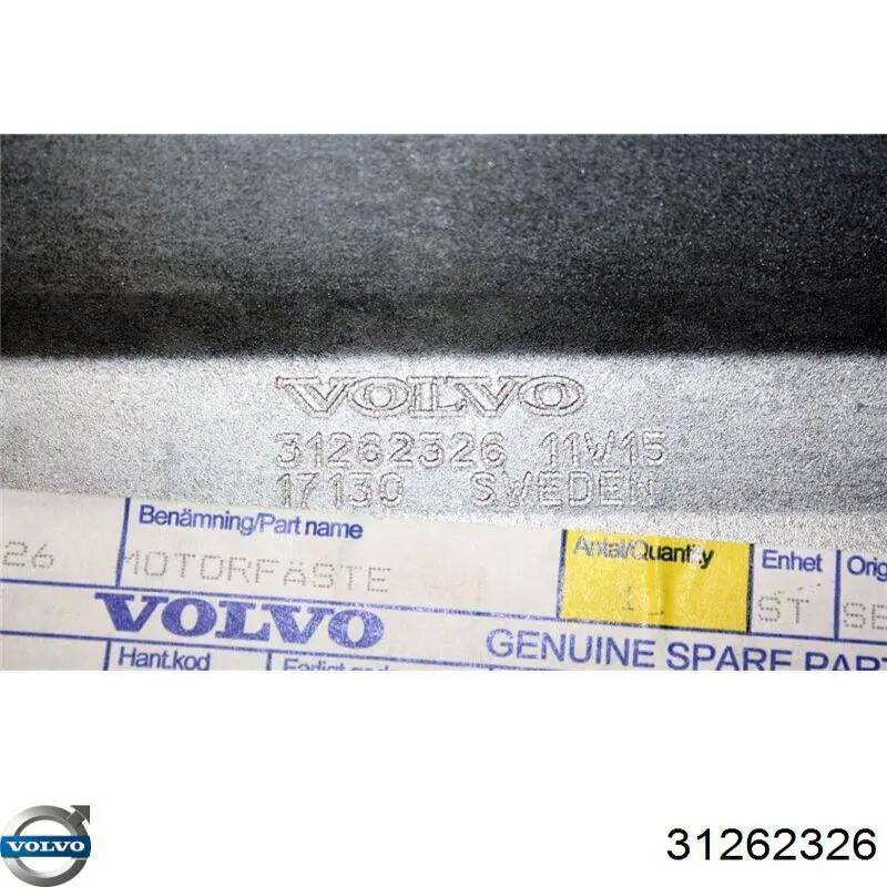  Volvo 31262326 preço, a partir de  
