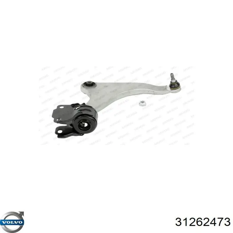 31262473 Volvo Braço oscilante inferior direito de suspensão dianteira