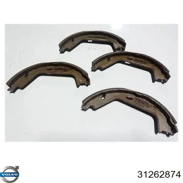 31262874 Volvo Sapatas do freio de estacionamento