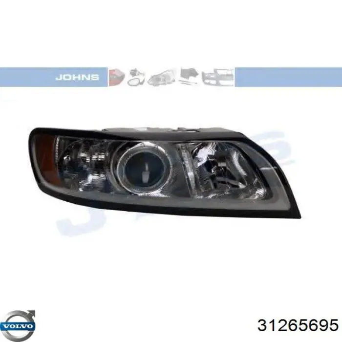 Luz direita Volvo 31265695 preço, a partir de 232,70 USD