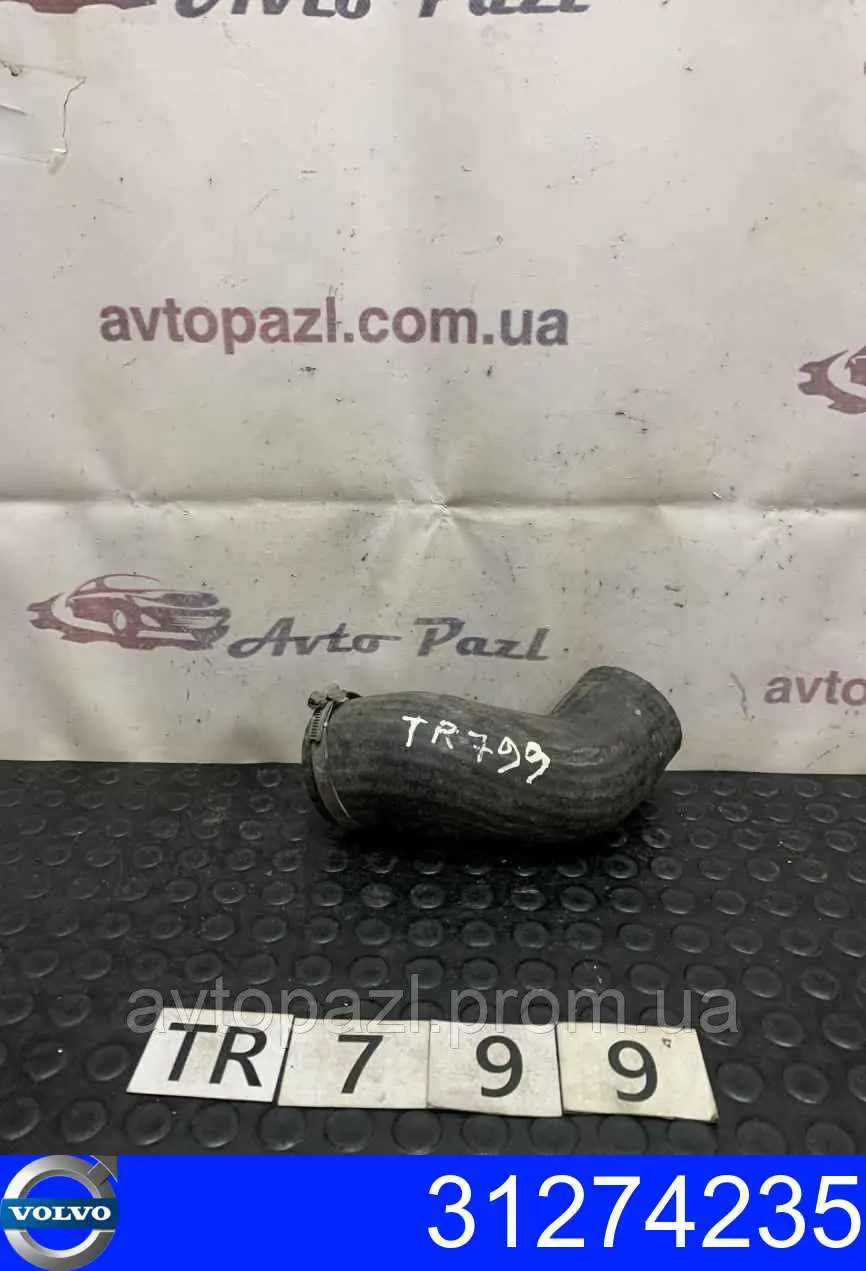 31274235 Volvo Mangueira (cano derivado) de intercooler
