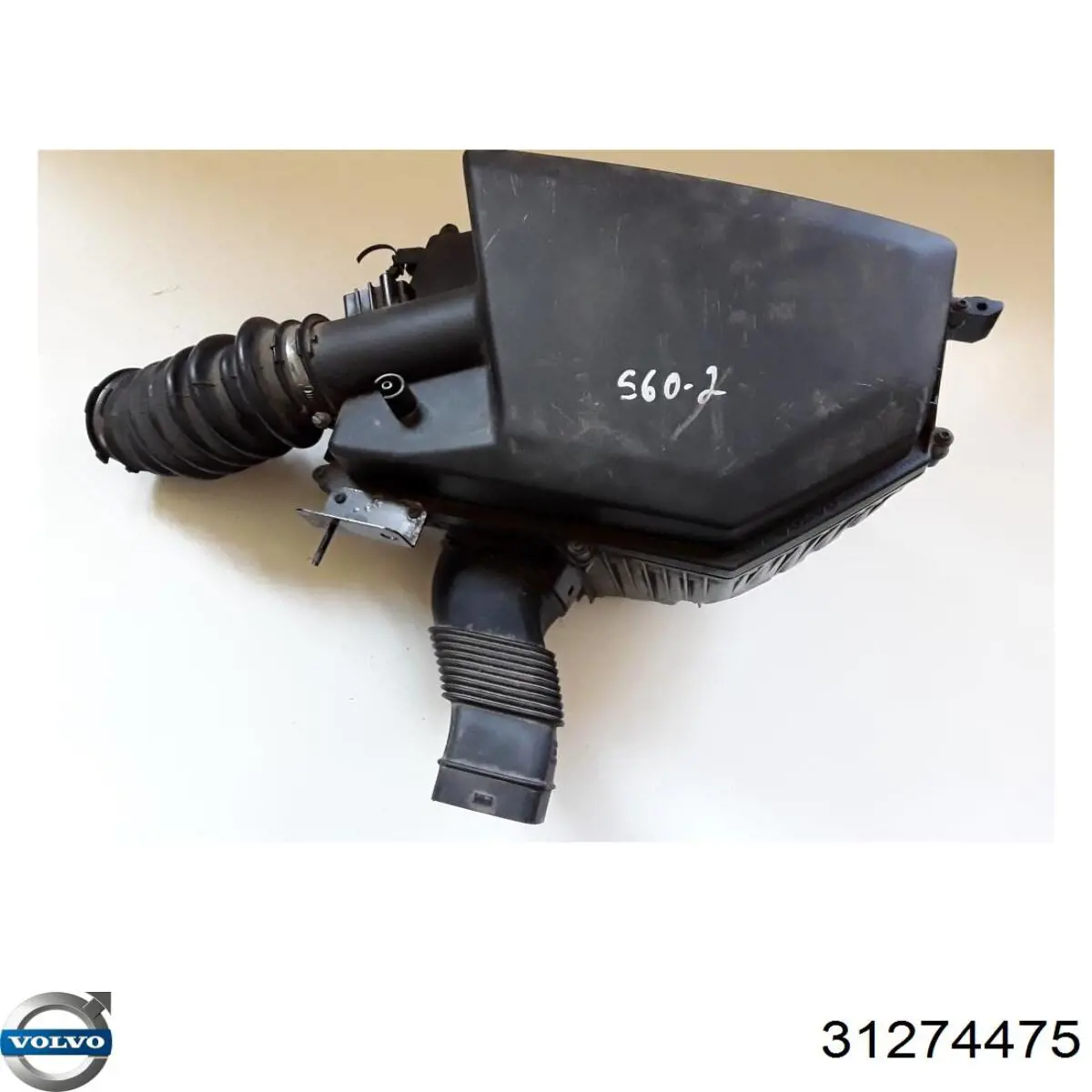 Caixa de filtro de ar para Volvo S60 I RS, RH