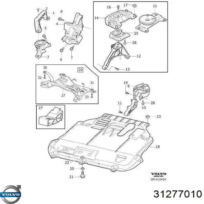  Volvo 30680994 preço, a partir de  