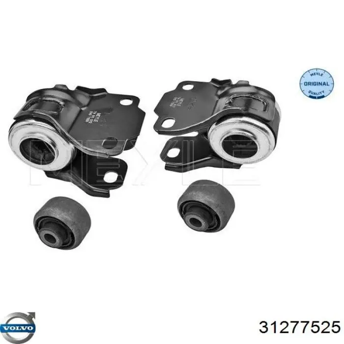 Braço oscilante inferior esquerdo de suspensão dianteira 31277525 Volvo