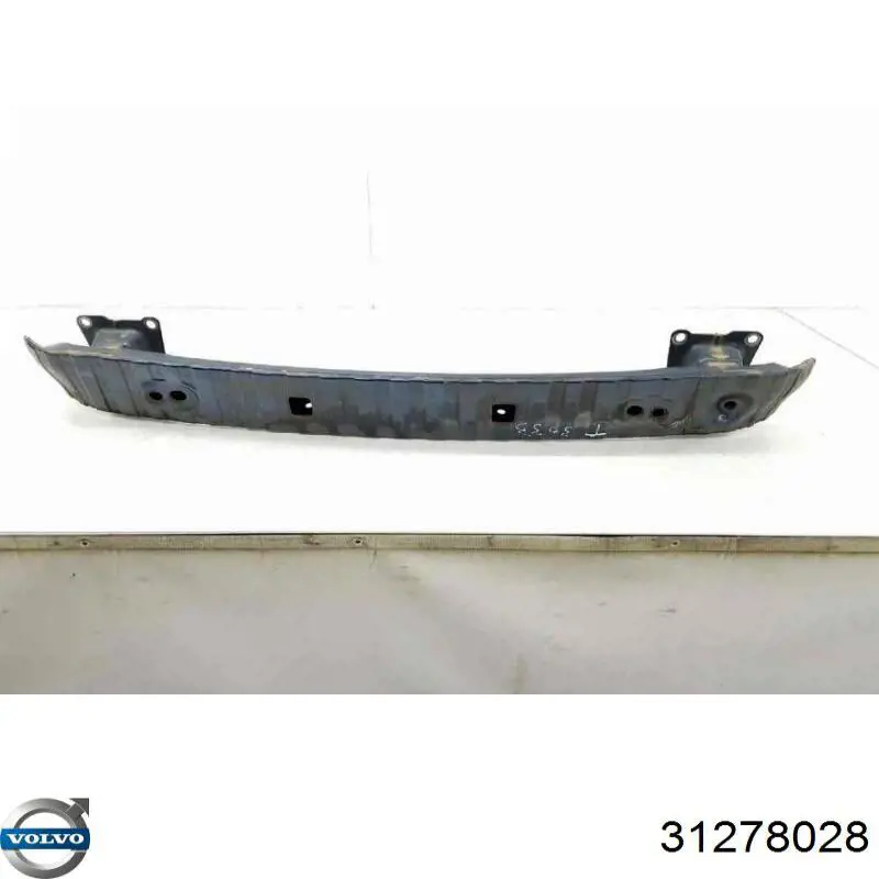 31278028 Volvo Reforçador do pára-choque traseiro