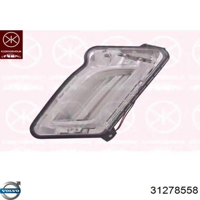 Posição dianteira direita Volvo 31278558