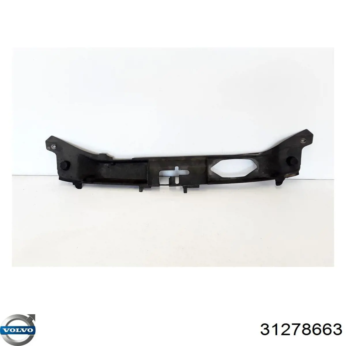 31278663 Volvo Placa sobreposta superior do painel dianteiro (de suporte do radiador)