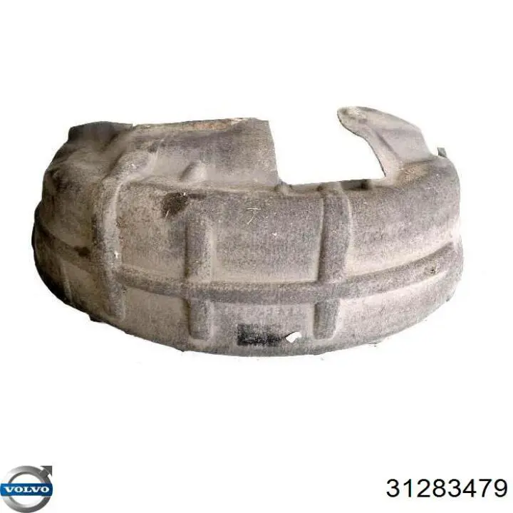 31283479 Volvo Guarda-barras do pára-lama traseiro direito