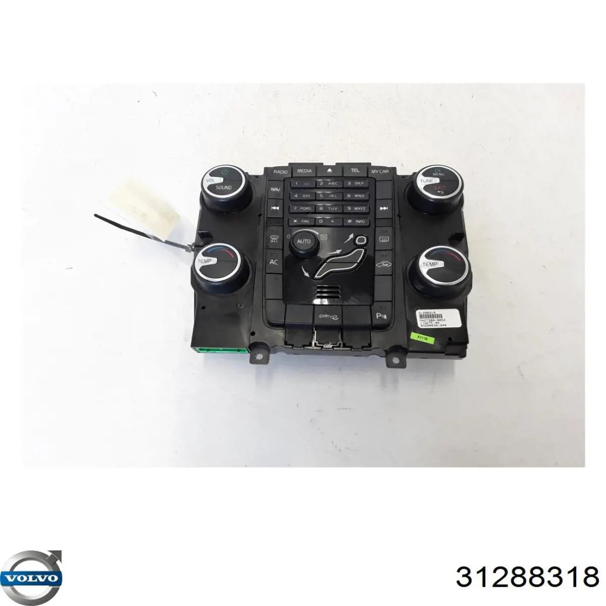 Unidade de controlo dos modos de aquecimento/condicionamento Volvo S80 II AS, AR